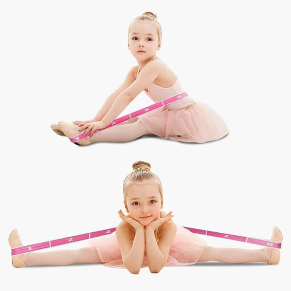2-delt Latin Dans Modstandsbåndssæt til Piger - Pilates Yoga St