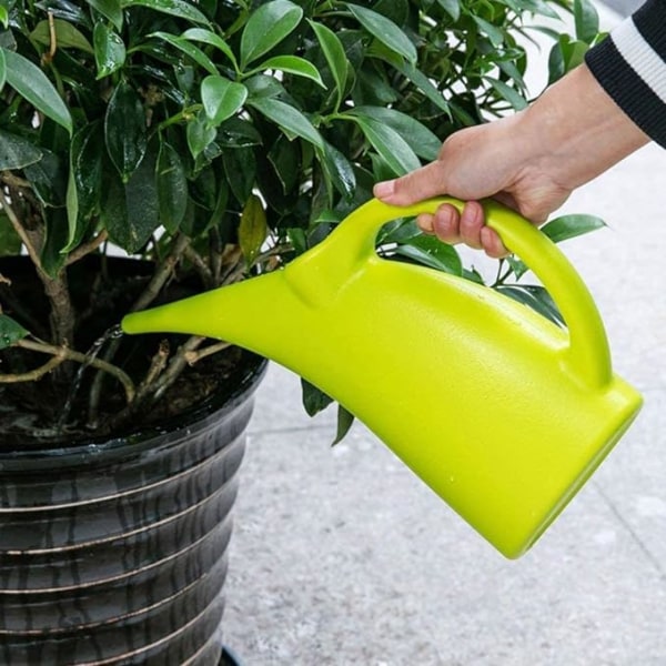 Havevandflaske i plastik til plantevandingsflaske (grøn)