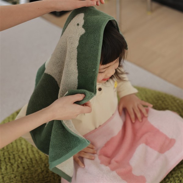 Baby Handdukar Handdukar Bambu Fiber Ansiktsdukar 34*76 Cm Barn T