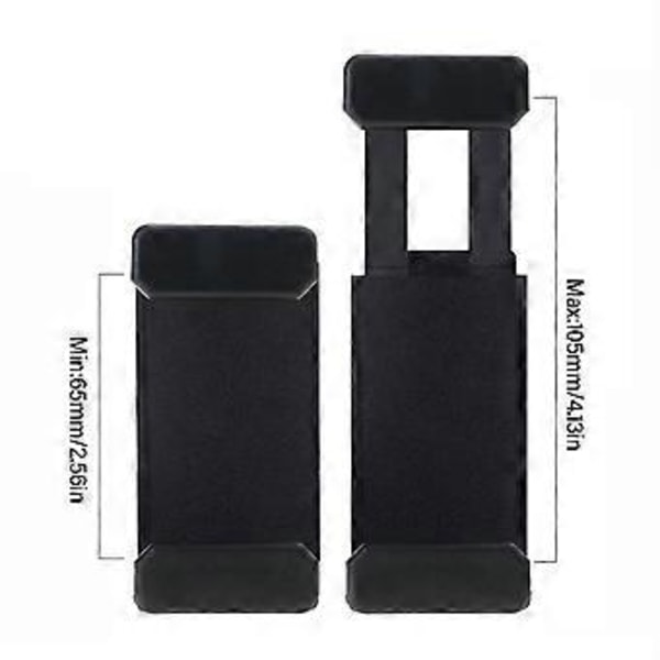 Universal Telefon Clip Beslag Holder Mount Tripod Monopod Stativ Til Smartphone Selfie Holder Mobiltelefon Tripod Holder