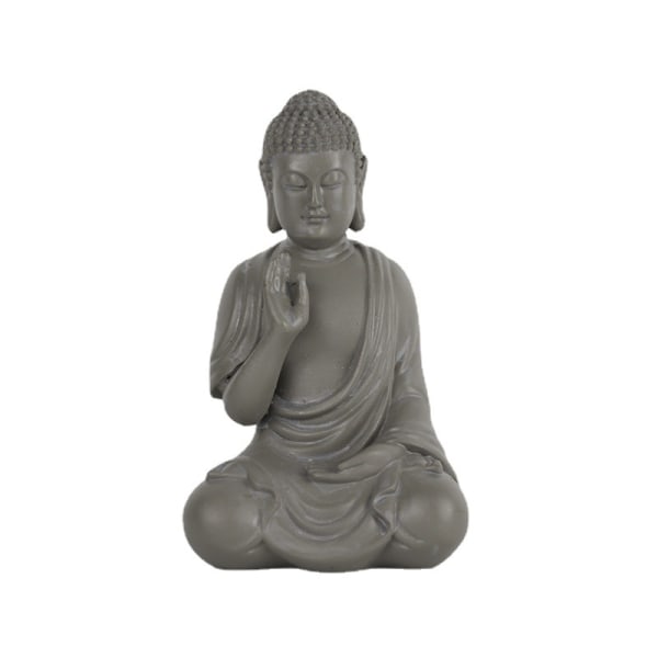 Meditation Buddha Statyett - Zen och Feng Shui Dekoration
