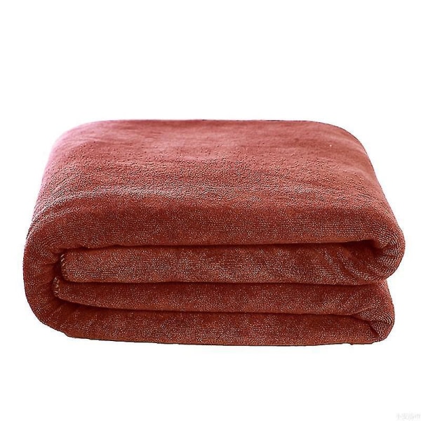 Eksplosive Models Mikrofiber Badehåndklæde, Super Blødt, Super Absorberende Og Hurtigtørrende, Ingen Farveblegning, Grå Håndklæde. 120x200cm. Chokolade Chocolate 120x200CM