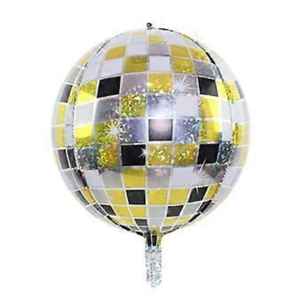 5 KPL Koristepallo Ilmapalloja Suuri Laserfolioilmapallo Disco-tanssijuhliin Syntymäpäivä