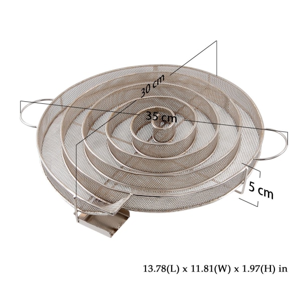 Kold Røgsgenerator til Kød Fisk Røger 35*30*5CM