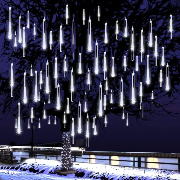 Christmas Lights Outdoor Tree Snowfall LED Dripping Icicle Shoot