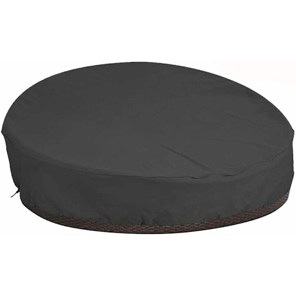 Rund Soffa Sängskydd med Axelrem & Handtag, Vattentät