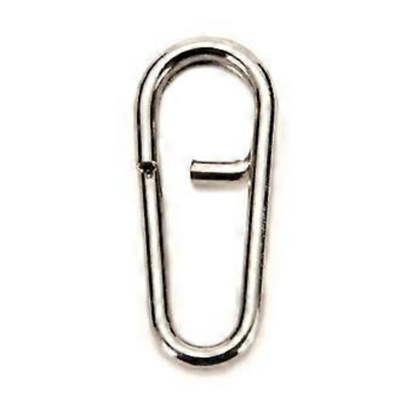 50/100 st Rostfria Stål Splitringar Fiske Snap Cnnector Fiskeklämma Ovala Splitringar Utomhus Fiske Tillbehör 100 trumpets