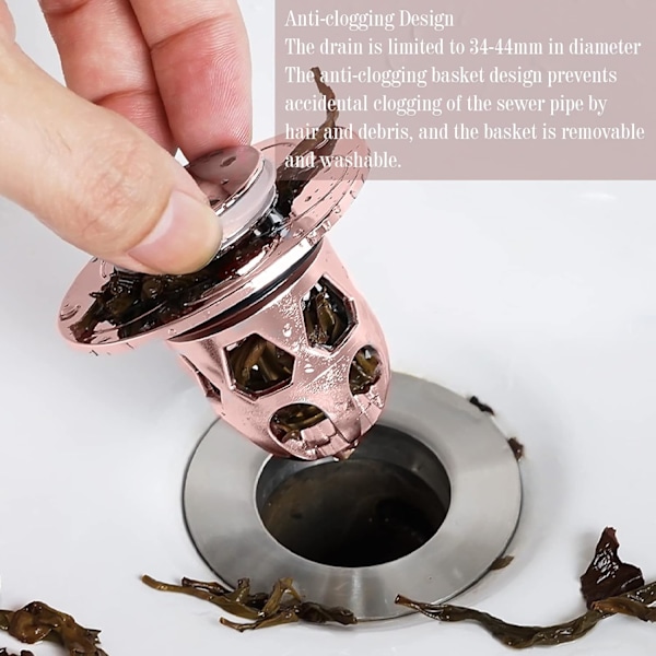 60*60*30mm, (galvanized silver gray) 1 pack, sink pop-up drain an