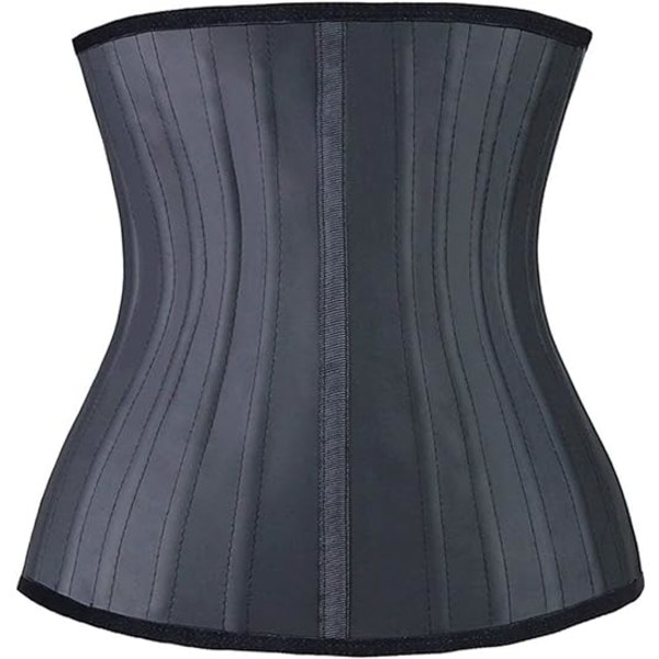 Kvinders Underbust Latex Sport Girdle Taljetræner Korsetter Timeglas