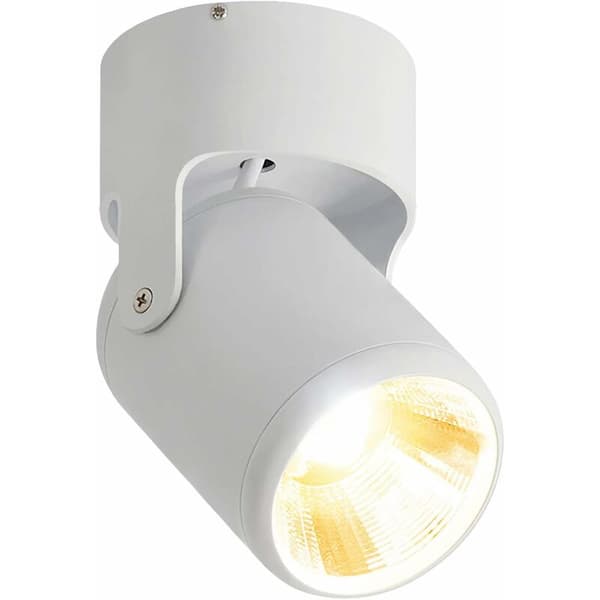 12W Hvid Loftlampe 1 LED Spotlights Justerbar Loftspot