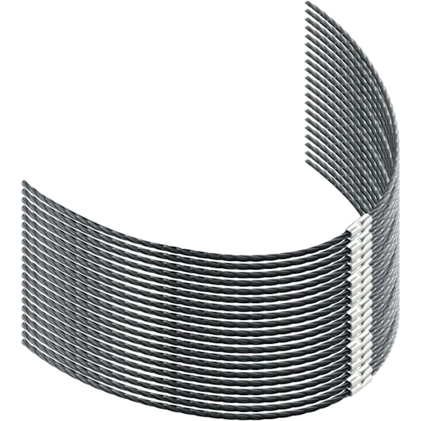 Trimmersnøre, super stærk skærelinje græstrimmersnøre akse egnet til Bosch AFS 23-37 plæneklipper, 37 cm x 3,5 mm, 20 stk.