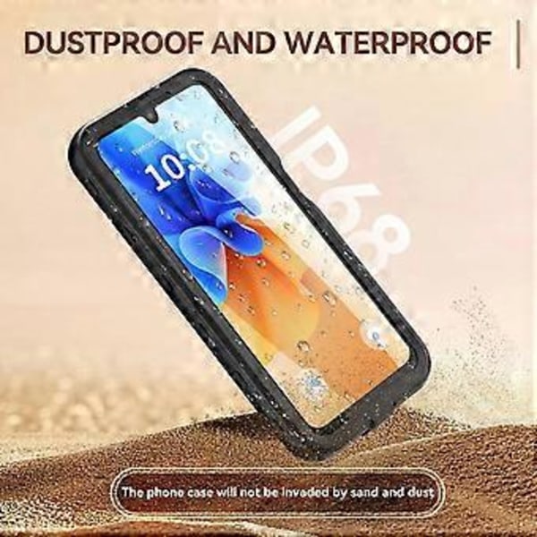 REDPEPPER A Series Vanntett IP68-deksel til Samsung Galaxy A26 5G med Klar Bakside