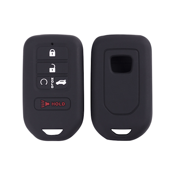 2 stk. Silikone Fuld Beskyttelse Nøgle Fob Fjernbetjening Cover Shell Skin
