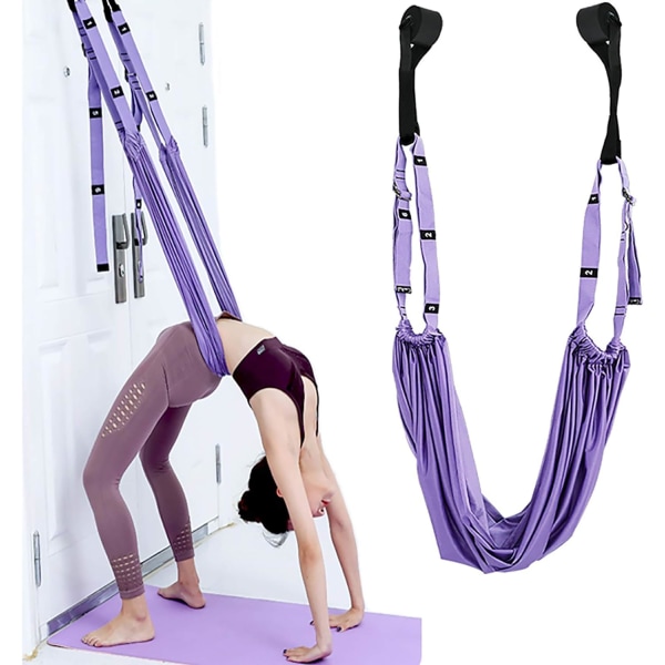 Stretch Yoga Strap - Polyester Bomuld Yoga Strap - Inversion Stre