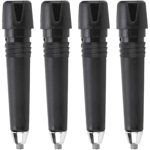 4 stk. Alpenstock vandrestav gummispidser til vandrestav trekkin