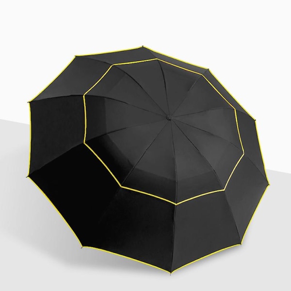 Parapluie pliant de golf surdimensionné Double Top Parapluie impe