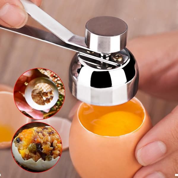 Eggtoppfjerner og -kutter i rustfritt stål - Stor