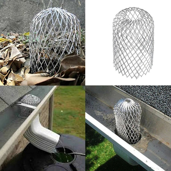 5-pack lövfilter, rännskydd, takavlopp, lövfilter, A