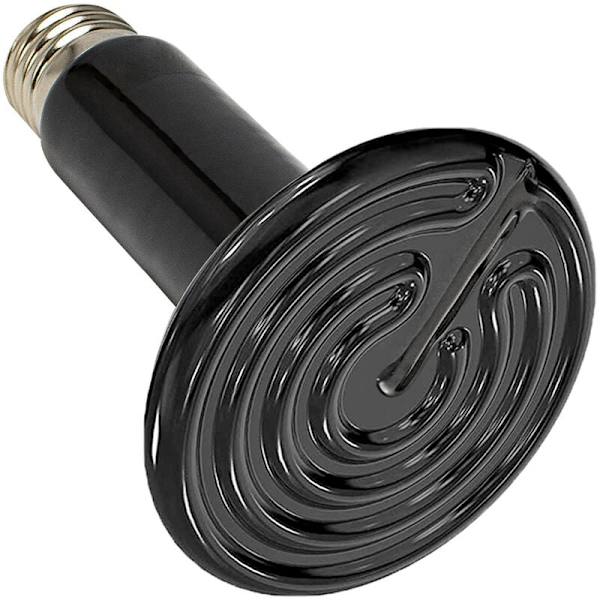 200W 220V Reptil Varmelampe, Infrarød Vandtæt Keramisk Varmelampe