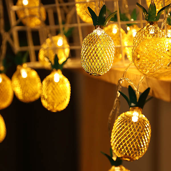 LED Ananas ljusslinga, 3m 20 LED USB dekorationsljus för