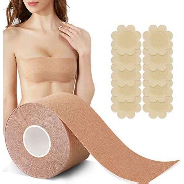 Brösttejp BH Osynlig Bröst Självhäftande Strapless Adhesiv