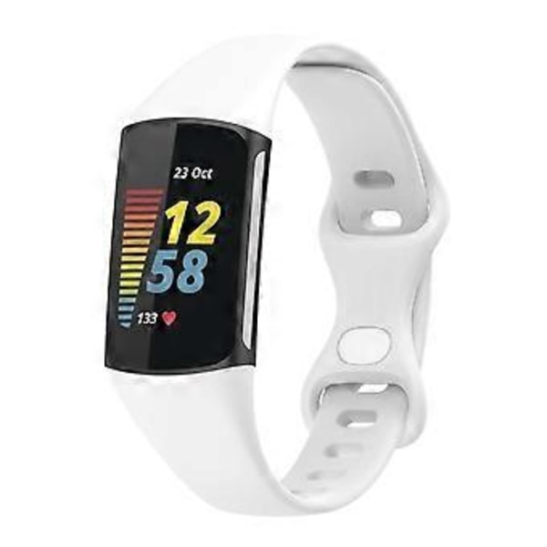 Ersättningsarmband för Fitbit Charge 5 6, silikonspänne, liten storlek
