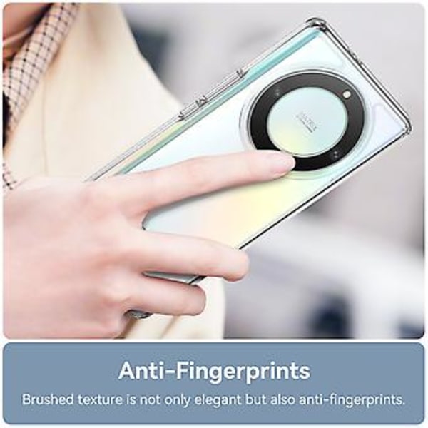 Akryyli + TPU Puhelinkotelo Honor Magic5 Lite -puhelimelle Transparent