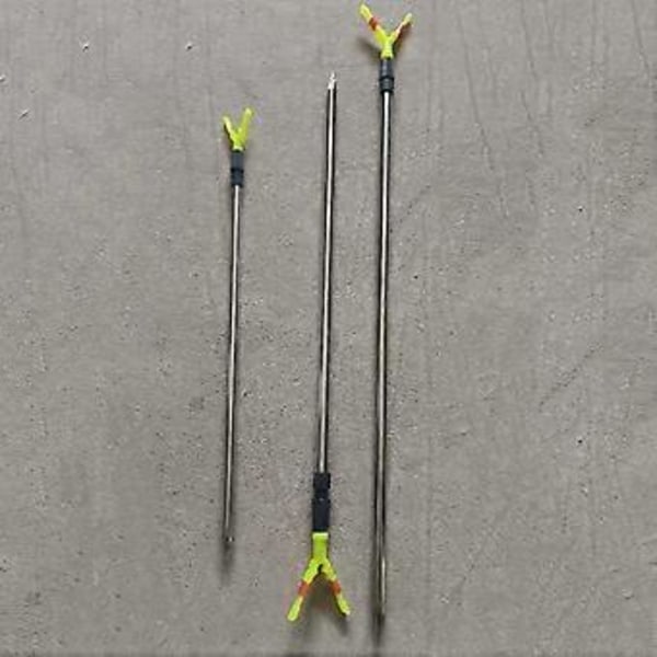 Teleskopisk spöhållare Fiske Tillbehör Aluminiumfäste Utomhus Fiskespöställ Bärbart Fiskespöställ 1,5 m långt och 16 mm t 1.5m long and 16mm t