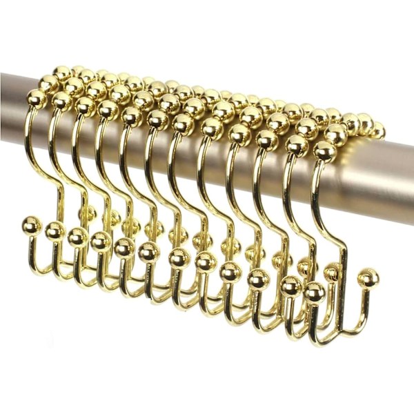 (Dekorativ gullfinish), 12-pakks premium rustbestandige S