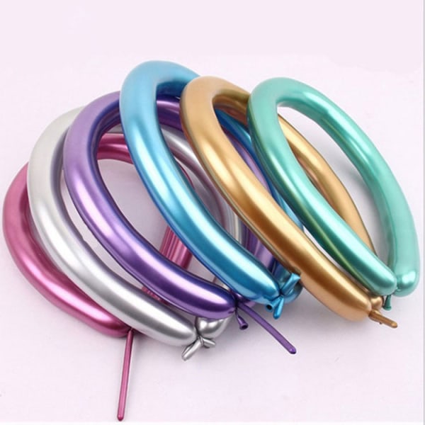 Modellballonger, 100 st Magiska Latexballonger, Lång Latexballong