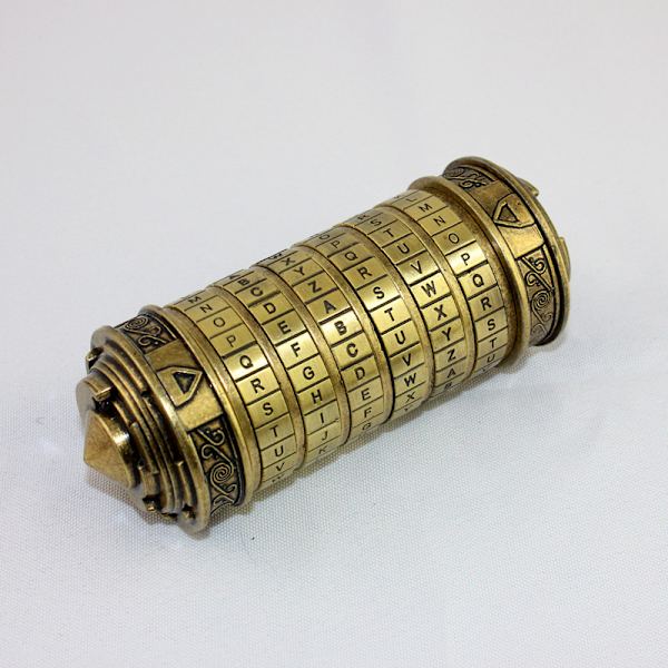 Da Vinci Code Mini Lås Puslespillbokser med Skjulte Rom An
