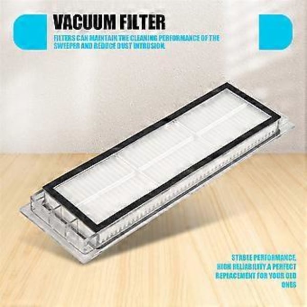 8 kpl HEPA-suodattimen vaihtosuodatin Xiaomi Roborock S5 S50 S51 S55 S6 S6 MAXV S5 MAX T6 T7 S4 Max S4 E5 -malleihin