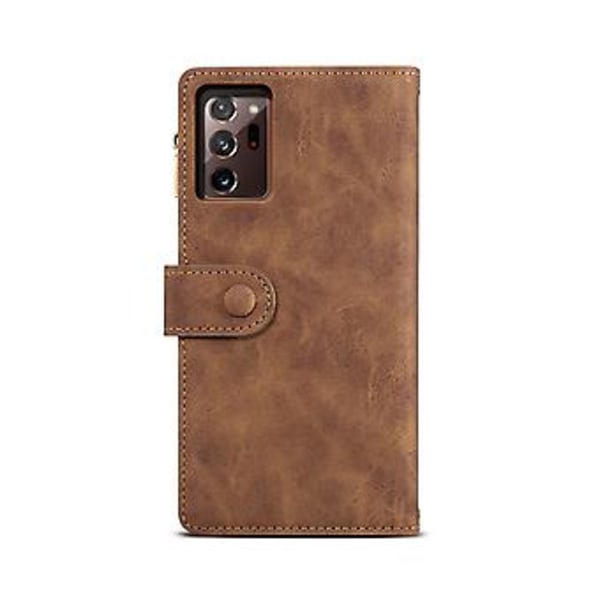 Retro Frostat Läderfodral För Samsung Galaxy Note20 Ultra