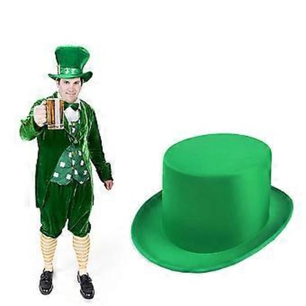 St. Patrick's Day Hatt Festival Dekor Hatt Enkel för Fest Festival Karneval (Grön)