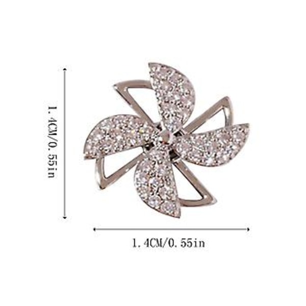 Nya Nageltillbehör Zirkon Diamant Roterande Nagelöverförings PärlorB