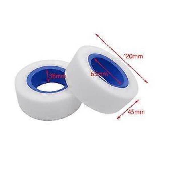 2.2 tums Däck Skuminsats RC Crawler Däck Skum för 1/8 Skala Fordon Crawler (Blå 120mm)