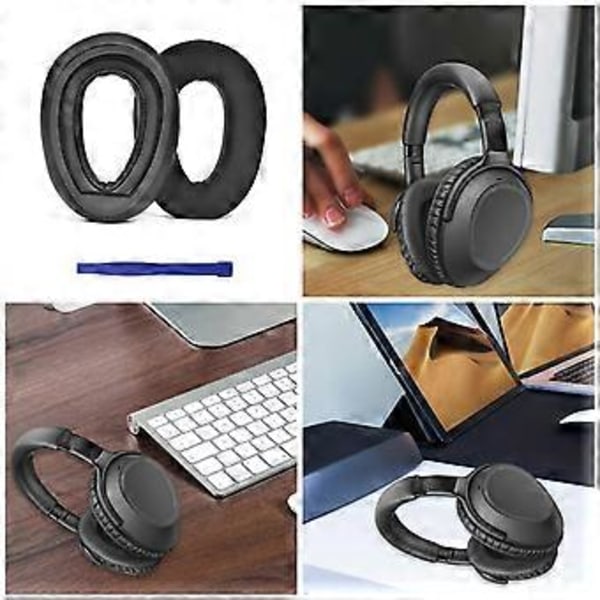 Professionella öronkuddar för PXC550 XC480 MB660 PXC550Ⅱ headset, Öronkuddar med överlägsen ljudisolering