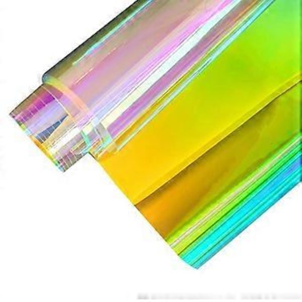 Värikäs sininen/punainen Aurora AB -efektinen heijastava peilipaperi kaikenlaisiin hartsi-koruprojekteihin DIY-epoksihartsimuotti Väri B Color B