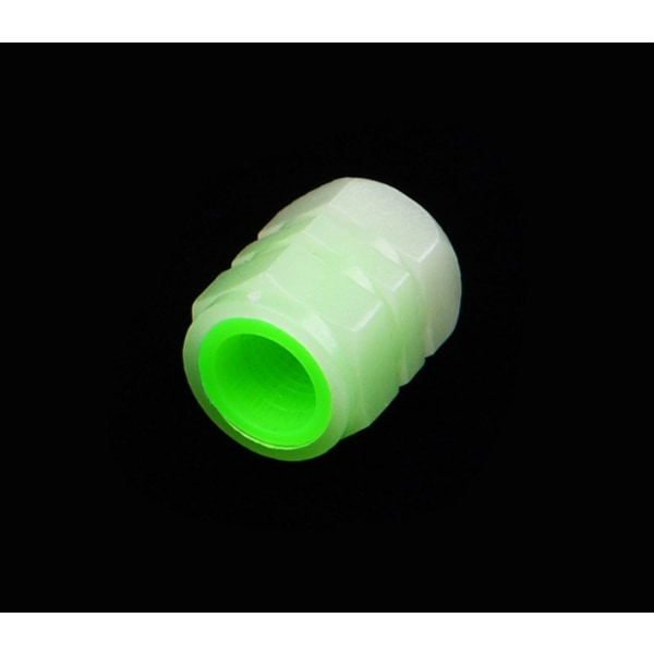 8 st fluorescerande universella lysande däckventilförlängningslock