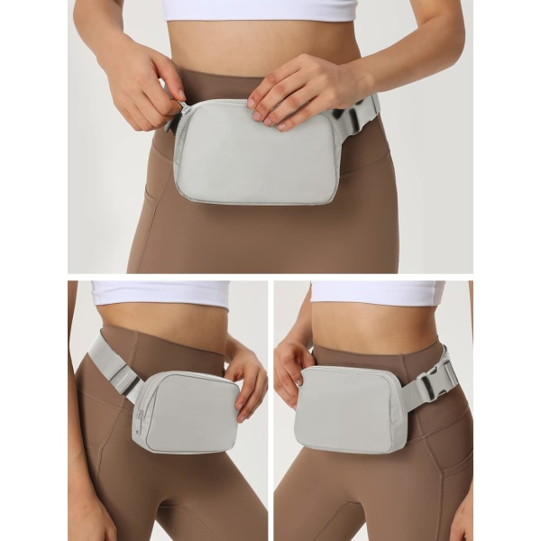 Crossbody Fanny Packs Unisex Mini Bæltetasker Til Kvinder Med