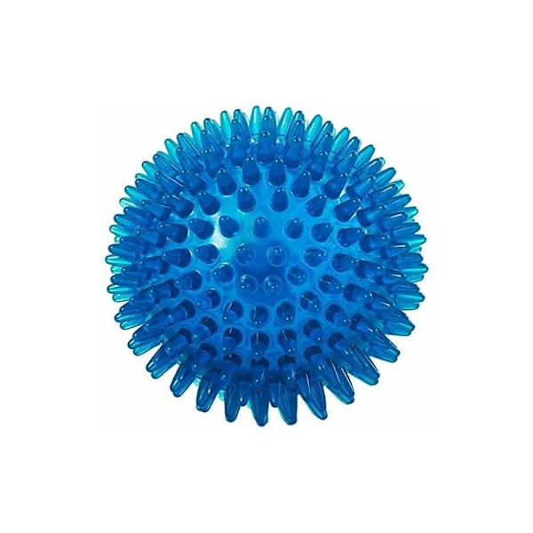 Studsboll i termoplastiskt gummi för att rengöra hundens tänder