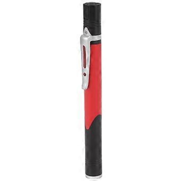 Pen Lommelygte USB Opladning 3 Lys Kilder LED Chip Clip Design Bredt Anvendt Pen Lys Lommelygte til Reparation Hospital Rød