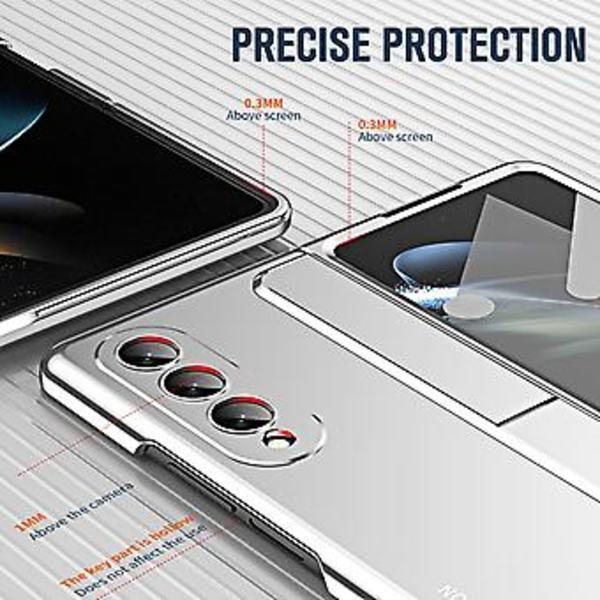 2-in-1 irrotettava puhelinkotelo Samsung Galaxy Z Fold4:lle Silver