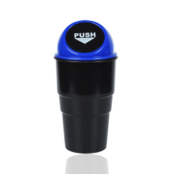 Car mounted trash can, car interior automotive supplies, blue car