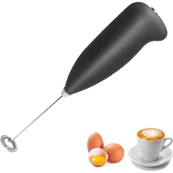 Automatisk melkeskummer, eggvisp, minipisk i rustfritt stål, P