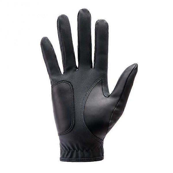 1-osainen lampaannahka golfhanskat miehille FJ Golf Gloves Mukavat ja hengittävät Musta Vasen Käsi 26