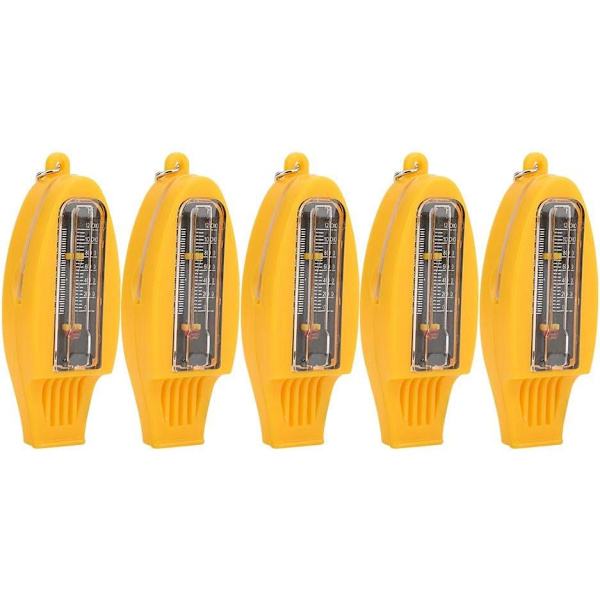 5-pack 4-i-1 Överlevnadsvissla Multifunktionell Kompass Förstoringsglas Vissla