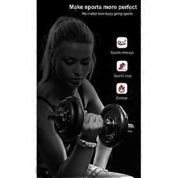 M4 Smart Band Armbånd Fitness Tracker Vandtæt Smartwatch Blodtryk Hjerte