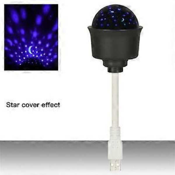 Stjerneklart Himmel LED Natlampe USB Drevet Stjerneprojektor LED Lampe RGB LED Atmosfære