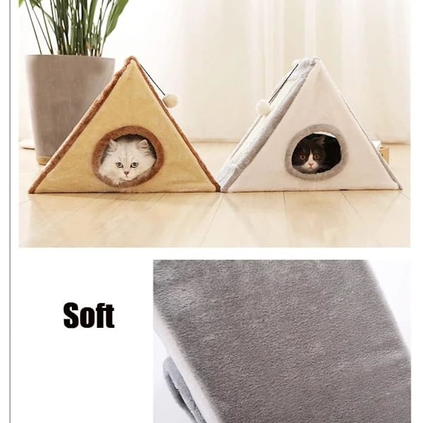 Trekantet Katt Klatre Ramme Katt Seng Sofa Hus Sliping Klo Sisa
